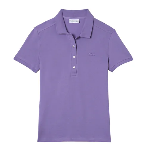 Áo Polo Nữ Lacoste Women L.12.D Slim Fit Stretch Piqué PF5462 IN GFU Màu Tím Size 38