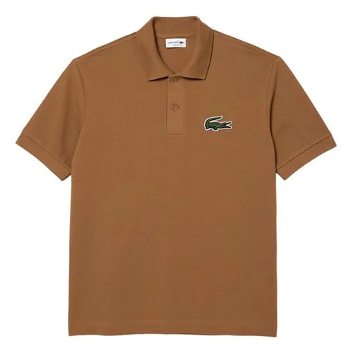 Áo Polo Unisex Lacoste Loose Fit L.12.12 Piqué Polo PH3922 SIX Màu Nâu Size XS