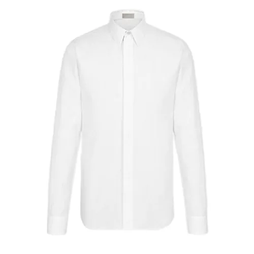Áo Sơ Mi Dài Tay Nam Dior White Long Sleeve 013C501A4743 Màu Trắng Size 38