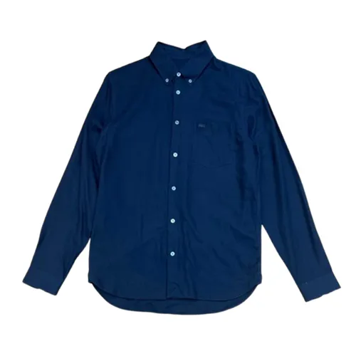 Áo Sơ Mi Dài Tay Nam Lacoste Regular Màu Xanh Navy