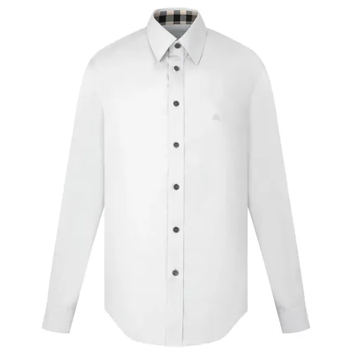 Áo Sơ Mi Nam Burberry 8066768 Shirt White Màu Trắng Size XS