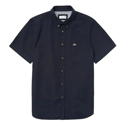 Áo Sơ Mi Nam Lacoste Regular CH4975 423 Màu Xanh Navy Size 39