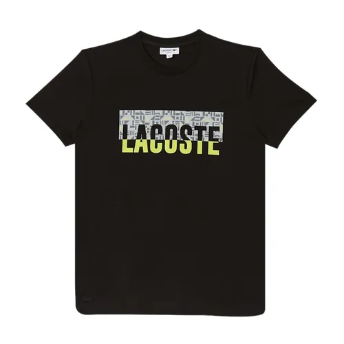 Áo Thun Nam Lacoste Men's T-Shirt TH2306 06S Màu Đen Size 2