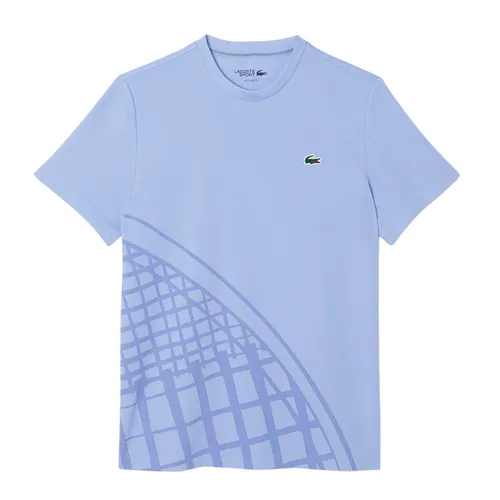 Áo Thun Nam Lacoste Men's Ultra Dry Printed Tennis T-Shirt TH4753-51 5QD Màu Tím
