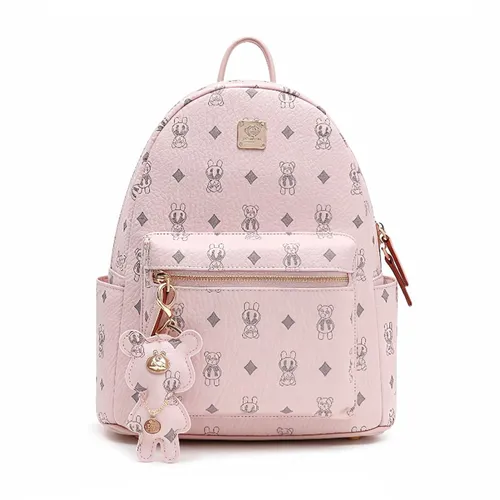 Balo Nữ Guoo Bear GU8022-23720 Màu Hồng Size L