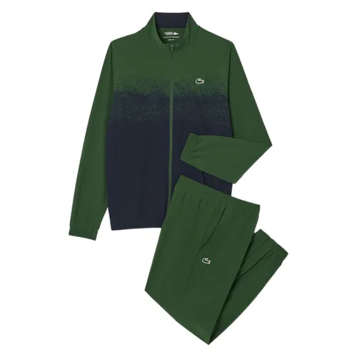 Bộ Thể Thao Nam Lacoste Tennis X Novak Djokovic Tracksuit WH8977 52 381 Màu Xanh Green Size 3