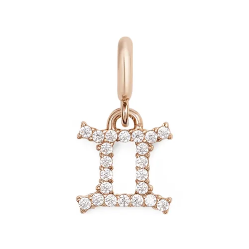 Charm Đồng Hồ Daniel Wellington Zodiac Watch Charm Gemini Màu Vàng Hồng