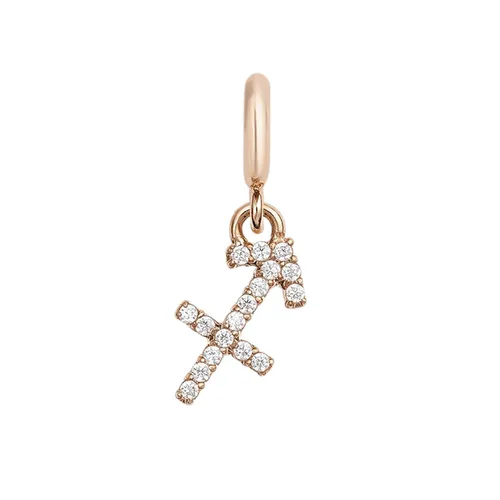 Charm Đồng Hồ Daniel Wellington Zodiac Watch Charm Sagittarius Màu Vàng Hồng