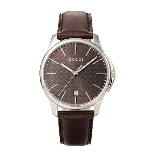 Đồng Hồ Nam Gucci G-Timeless Brown Dial Watch YA126318 Màu Nâu