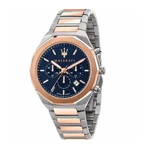 Đồng Hồ Nam Maserati Stile Chronograph Blue Dial Quartz R8873642002 Phối Màu