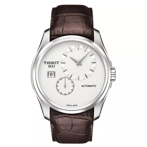 Đồng Hồ Nam Tissot Couturier T035.428.16.031.00 Auto Watch 39mm Màu Nâu Trắng