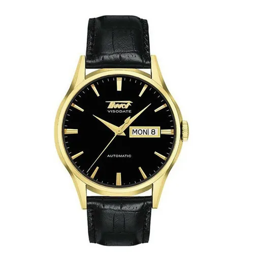 Đồng Hồ Nam Tissot Heritage Visodate Automatic T019.430.36.051.01 Màu Đen Vàng