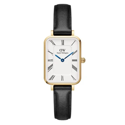 Đồng Hồ Nữ Daniel Wellington DW00100692 Quadro Roman Numerals Sheffield Màu Đen Trắng