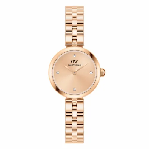 Đồng Hồ Nữ Daniel Wellington DW00100720 Elan Lumine 22 RG Unitone 22mm Màu Vàng Hồng