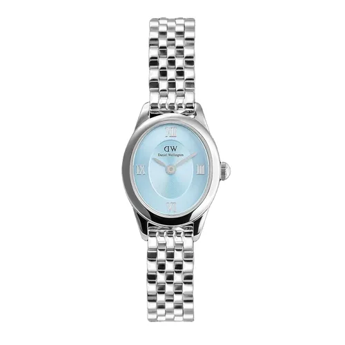 Đồng Hồ Nữ Daniel Wellington Ophelia Mini Màu Bạc Xanh