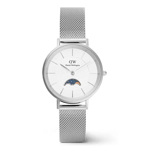 Đồng Hồ Nữ Daniel Wellington Petite Lune Sterling DW00100772 Màu Bạc