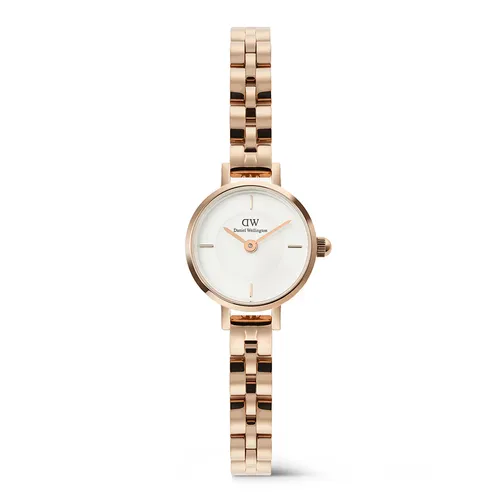 Đồng Hồ Nữ Daniel Wellington Petite Mini Arch 3-link DW00100854 Màu Vàng Hồng