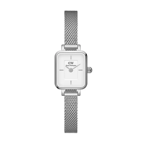 Đồng Hồ Nữ Daniel Wellington Quadro Mini Sterling DW00100726 Màu Bạc