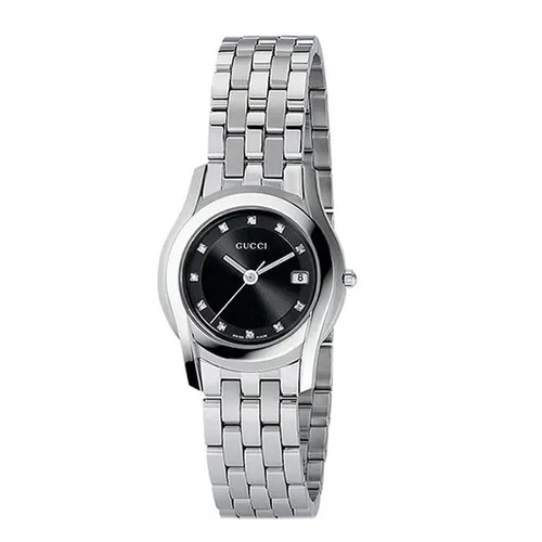 Đồng Hồ Nữ Gucci G Class YA055504 Màu Đen Bạc