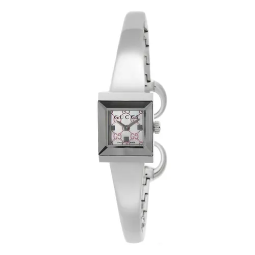 Đồng Hồ Nữ Gucci Quartz YA128516 Màu Bạc