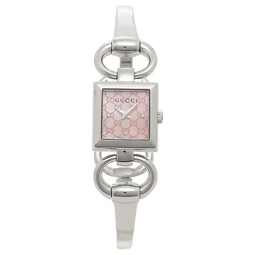 Đồng Hồ Nữ Gucci Tornavoni Women's Watch Quartz Pink Pearl YA120518 Màu Hồng Bạc