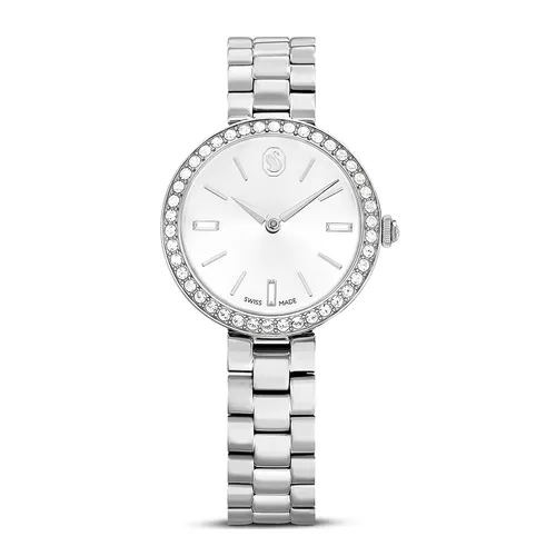 Đồng Hồ Nữ Swarovski Certa Watch Swiss Made, Metal Bracelet, Silver Tone, Stainless Steel 5672998 Màu Bạc