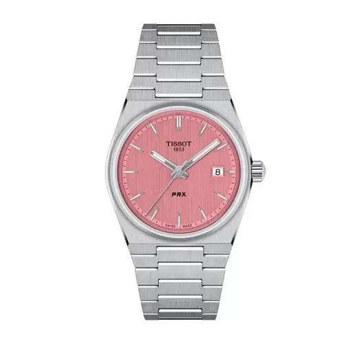Đồng Hồ Nữ Tissot PRX T137.210.11.331.00 (T1372101133100) Màu Hồng Bạc