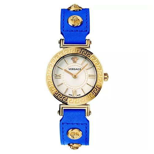 Đồng Hồ Nữ Versace Quartz VEVG00320 Màu Xanh - Vàng