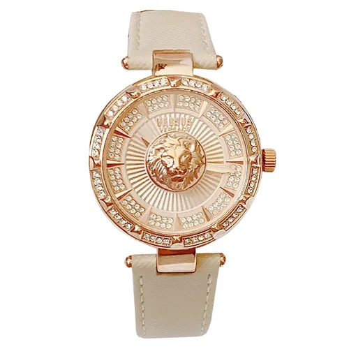 Đồng Hồ Nữ Versus By Versace Quartz VSPQ16121 Màu Kem/ Vàng Hồng