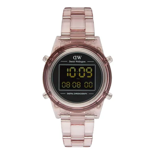 Đồng Hồ Unisex Daniel Wellington Retro Digital Dark Pink Màu Hồng