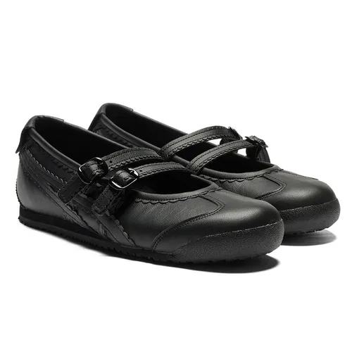 Giày Bệt Nữ Onitsuka Tiger Mexico 66 TGRS ‘Black’ 1182A660_001 Màu Đen Size 37
