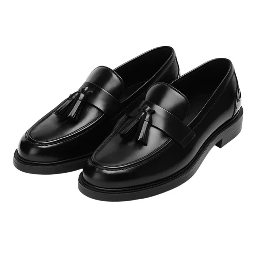 Giày Lười Nam Duca Di Morrone ASCANIO_PELLE_NERO Màu Đen Size 40