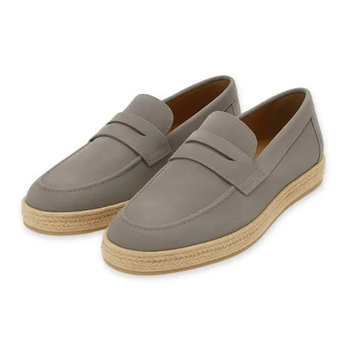 Giày Lười Nam Duca Di Morrone LEO_CAM_GRIGIO Màu Ghi Xám Size 40