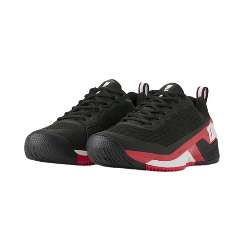 Giày Pickleball/Tennis Nam Wilson Men's Rush Pro 4.5 WRS334330U Màu Đỏ - Đen Size 40 2/3