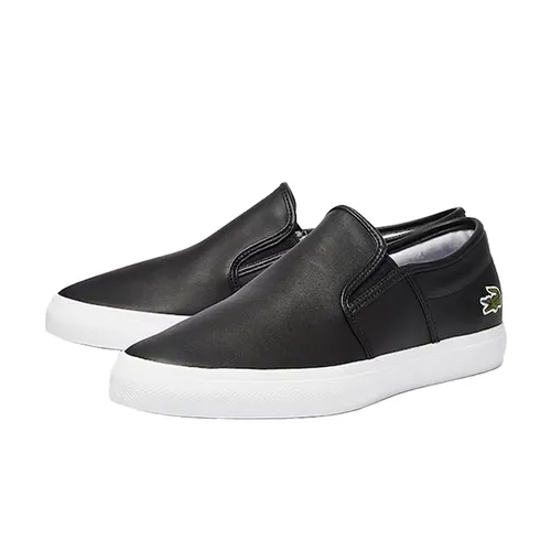 Giày Slip On Nam Lacoste Men's Tatalya Leather 37CMA0093 312 Màu Đen Size 42.5