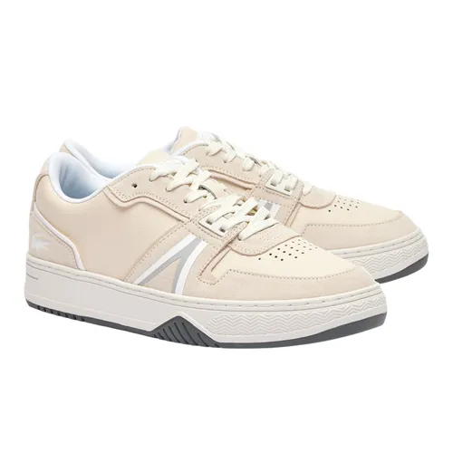 Giày Sneaker Nam Lacoste Men White L001 47SMA0054-2B7 Leather Màu Trắng Be Size 39.5