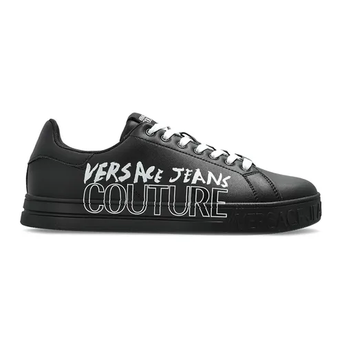 Giày Sneaker Nam Versace Jeans Couture Logo-print Màu Đen Size 38