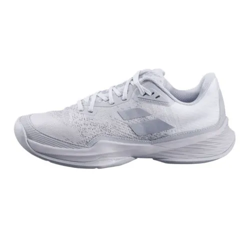 Giày Tennis/Pickleball Babolat Jet Mach 3 All Court 3A1S25B630-1072 Màu Xám Trắng Size 36.5