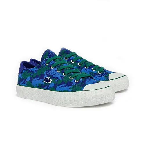 Giày Thể Thao Lacoste Gripshot Lacoste x Minecraft Canvas Trainers 743CFA0046 Màu Xanh Green Size 39.5
