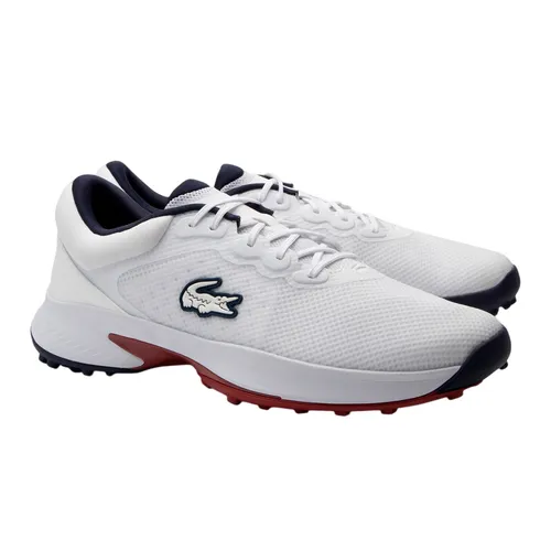 Giày Thể Thao Nam Lacoste Golf Point WHT/NVY/RED 47SMA0033 407 Màu Trắng Size 7