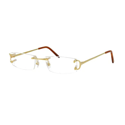 Gọng Kính Cartier CT0092O 001 Gold Màu Vàng