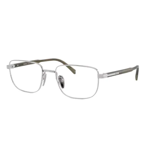 Gọng Kính Nam Prada Eyeglasses 0PRB51V 11U1O153 Màu Bạc - Nâu