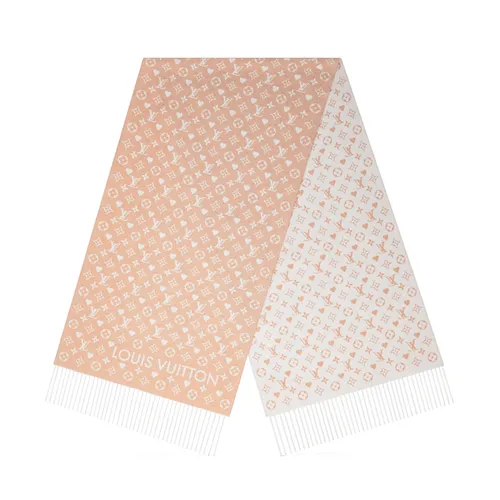 Khăn Quàng Cổ Louis Vuitton LV Game On Scarf M76900 Màu Be