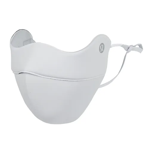 Khẩu Trang Lululemon Thick & Breathable Full Face Eye Mask - Light Grey Màu Xám Nhạt