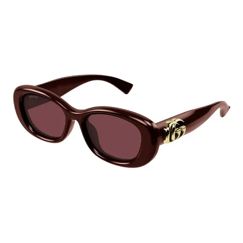 Kính Mát Nữ Gucci Sunglasses GG1829SK 003 Màu Đỏ Mận
