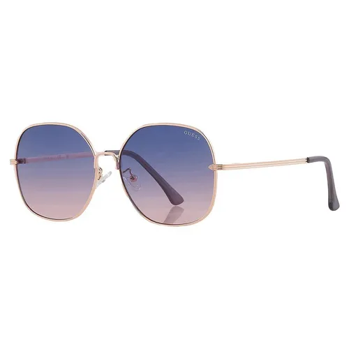 Kính Mát Nữ Guess Factory Blue Gradient Butterfly Ladies Sunglasses Màu Xanh Gradient
