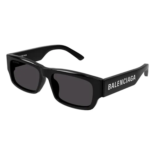 Kính Mát Unisex Balenciaga BB0261SA 001 Black/ Dark Grey Màu Đen Xám
