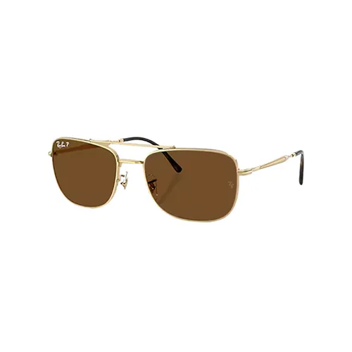 Kính Mát Unisex Rayban 0RB3755 0015762 Màu Nâu Vàng