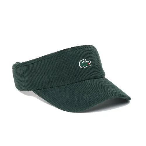 Mũ Lacoste Golf Corduroy Visor RK345E-54N YZP Màu Xanh Green