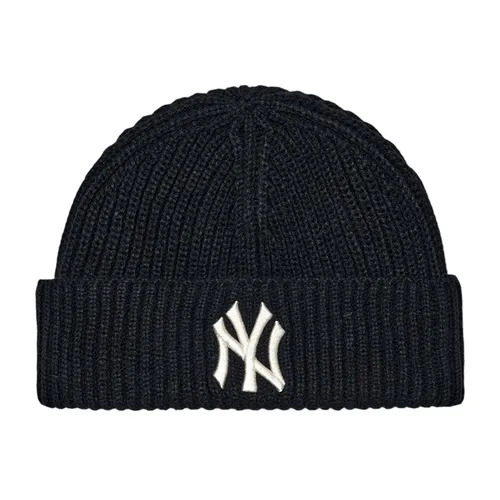 Mũ Len MLB Uni Short Beanie New York Yankees 3ABNS0326-BKS Màu Đen
